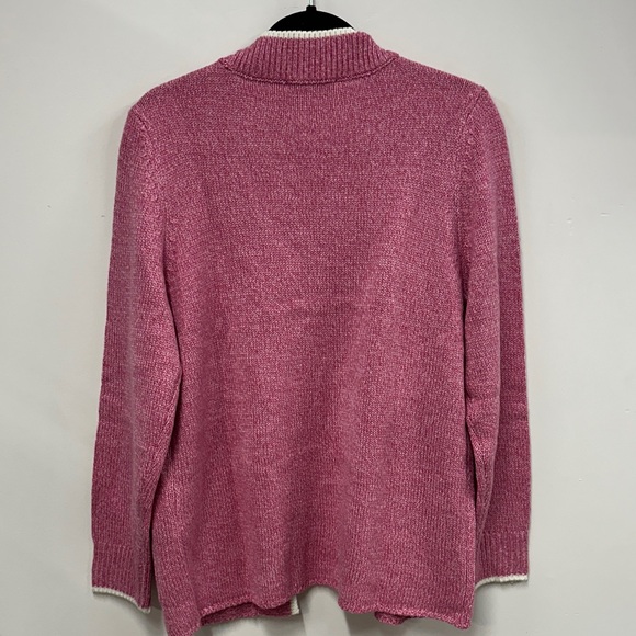 New Appleseeds pink Women's Sweater cardigan M - Picture 6 of 6